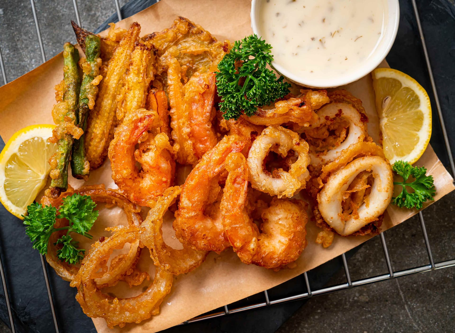 Fish & Shrimps