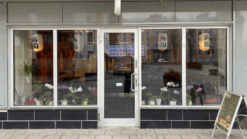 Asahi sushi i Huvudsta centrum
