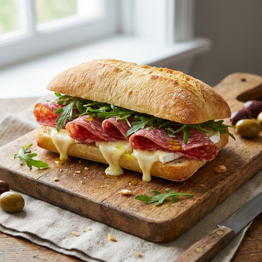 Bild på Chiabatta Salami / Brie