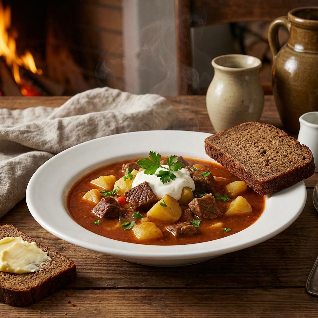 Bild på Öhrmans gulasch soppa