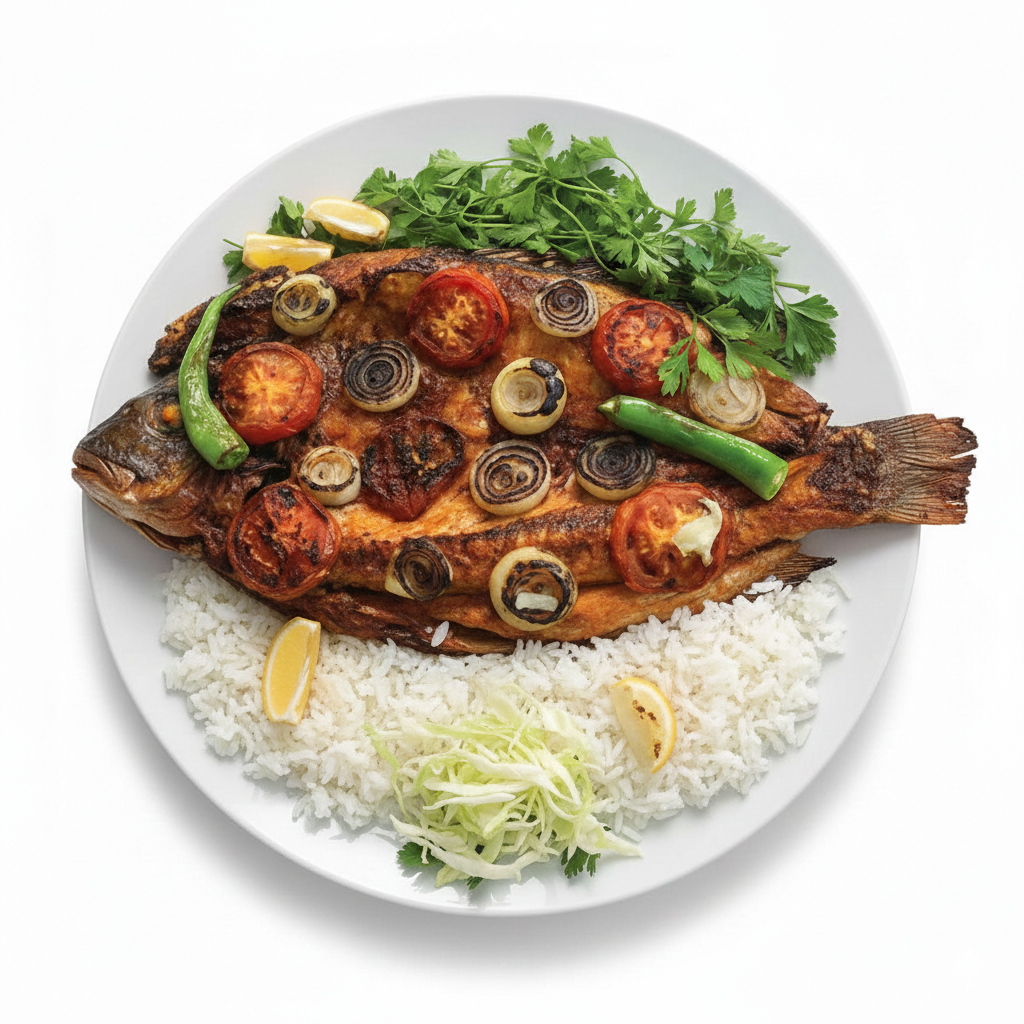 Bild på 44. Grilladfisk Samak Masguf