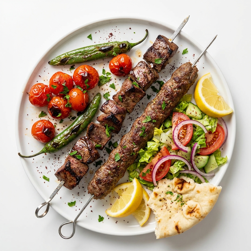 Bild på 9. Lammlever och Shishkebab