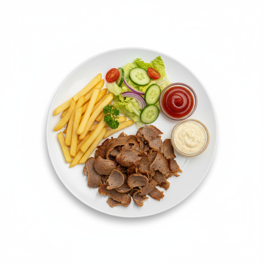 Bild på Kebabtallrik Barn