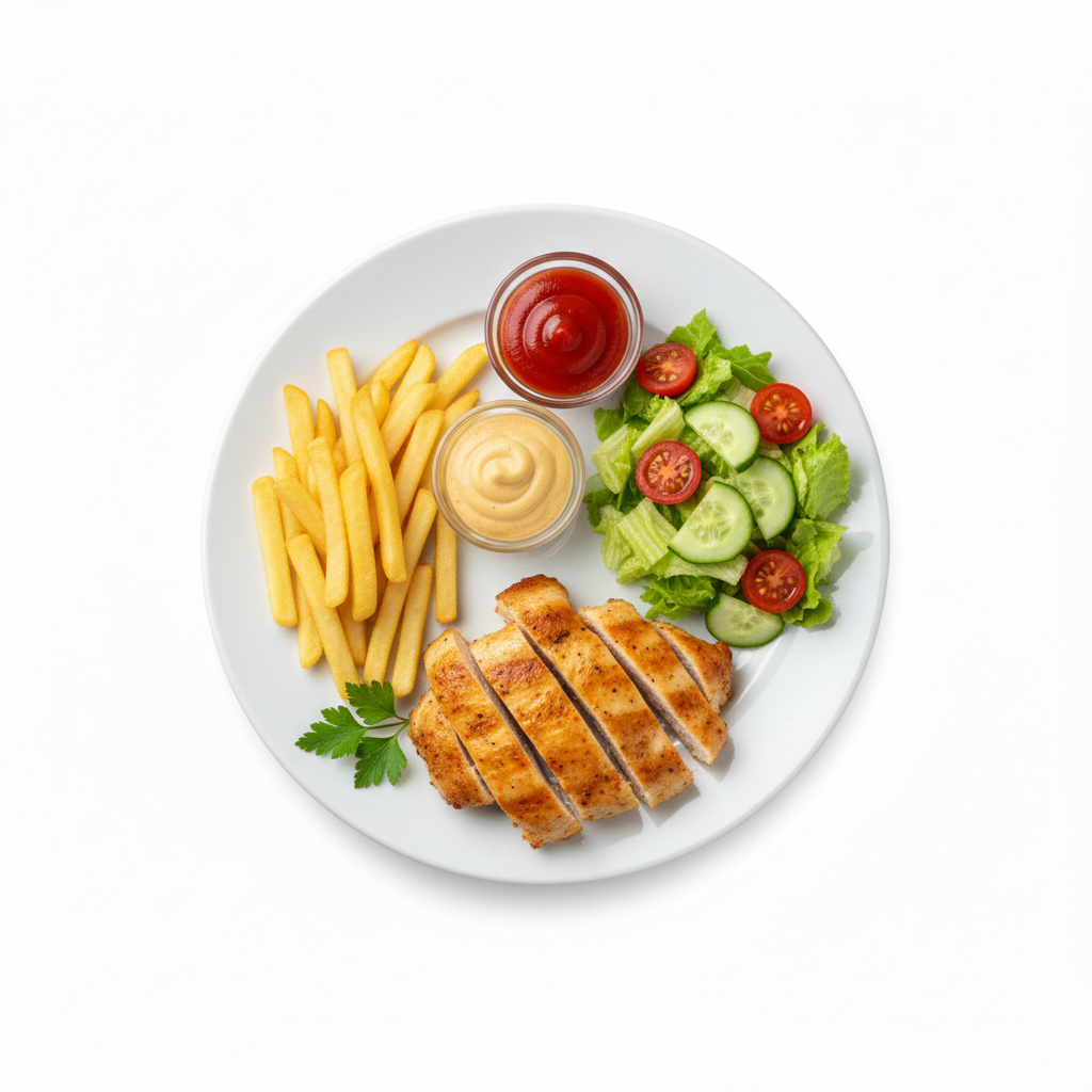 Bild på Kycklingtallrik Barn